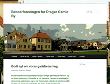 Tablet Screenshot of dragoerbeboerforening.dk